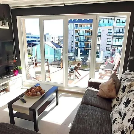 Duplex Deluxe. Playa Foz. Terraza & Piscina Apartment Foz